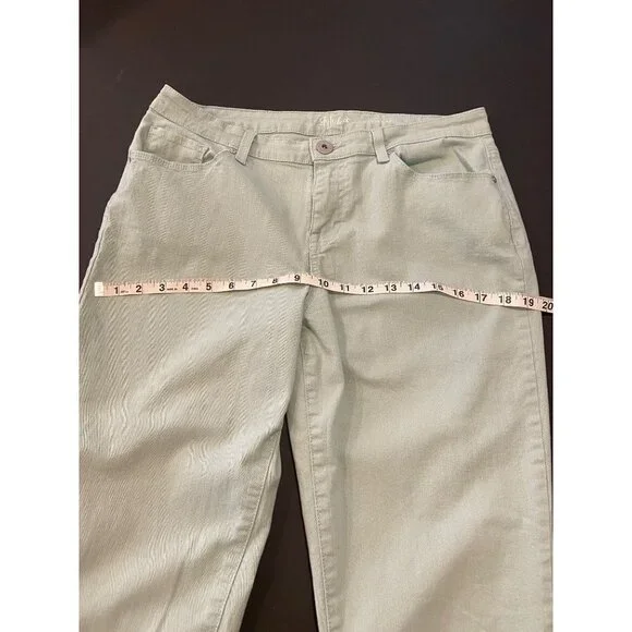 Style & Co. Womens Curvy Cuffed Capri Jeans Size 10 - Picture 6 of 11